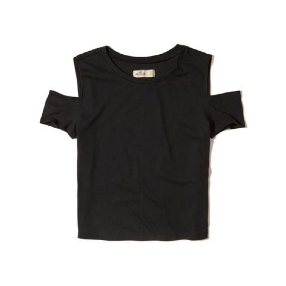 Hollister Shoulder Cutout Short Sleeve Top - Picture 1 of 3